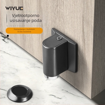 YX03 Magnetni držač vrata, cinkova legura, elektroplatirani, postavljanje na pod, standardna konstrukcija