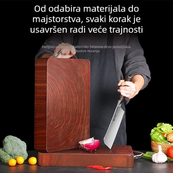 Daska za rezanje od drveta – antibakterijska, protiv plijesni, kućna upotreba, bez uvoza