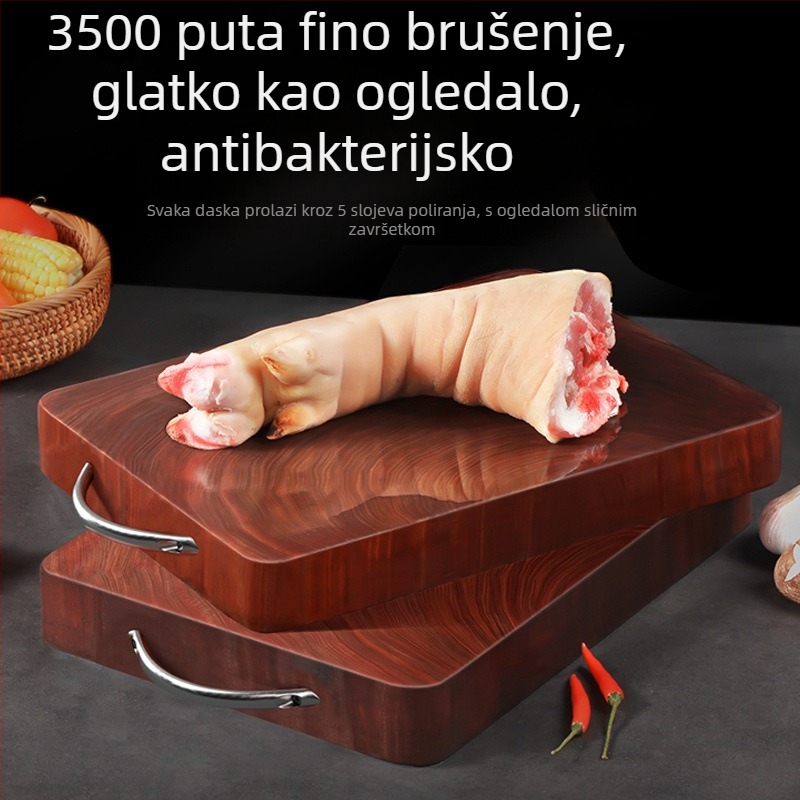 Daska za rezanje od drveta – antibakterijska, protiv plijesni, kućna upotreba, bez uvoza