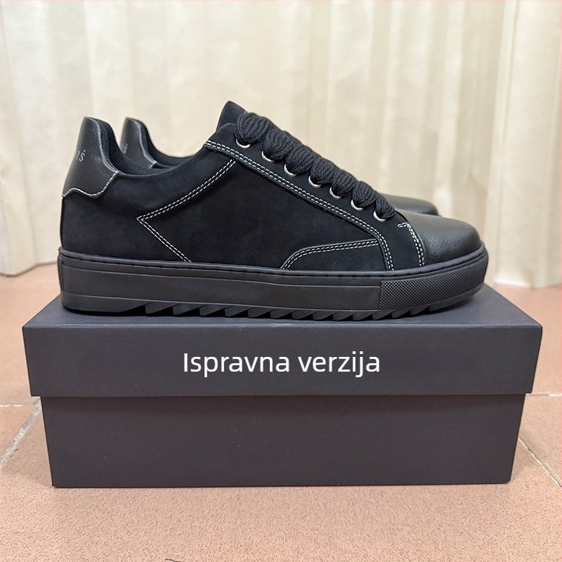 Unisex sportske casual tenisice s debelim potplatom, vezanje na vezice, platnati gornji dio, gumeni potplat, PU ulošak