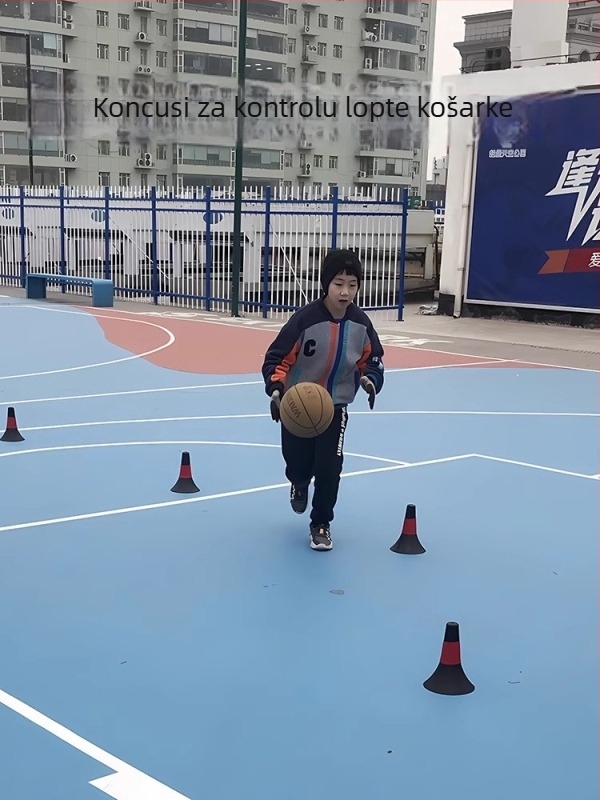 mysports Trening alat za košarku i nogomet – Višefunkcionalna prepreka za dribling