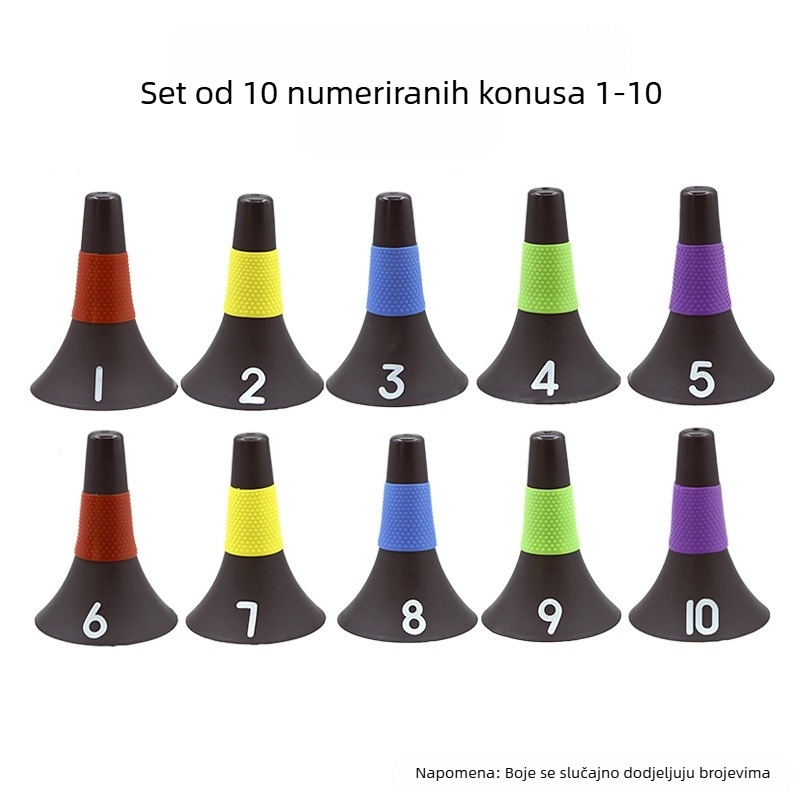 mysports Trening alat za košarku i nogomet – Višefunkcionalna prepreka za dribling