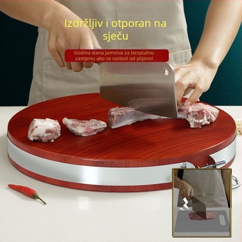 Okrugla drvena daska za rezanje za kućnu upotrebu Hua Yong