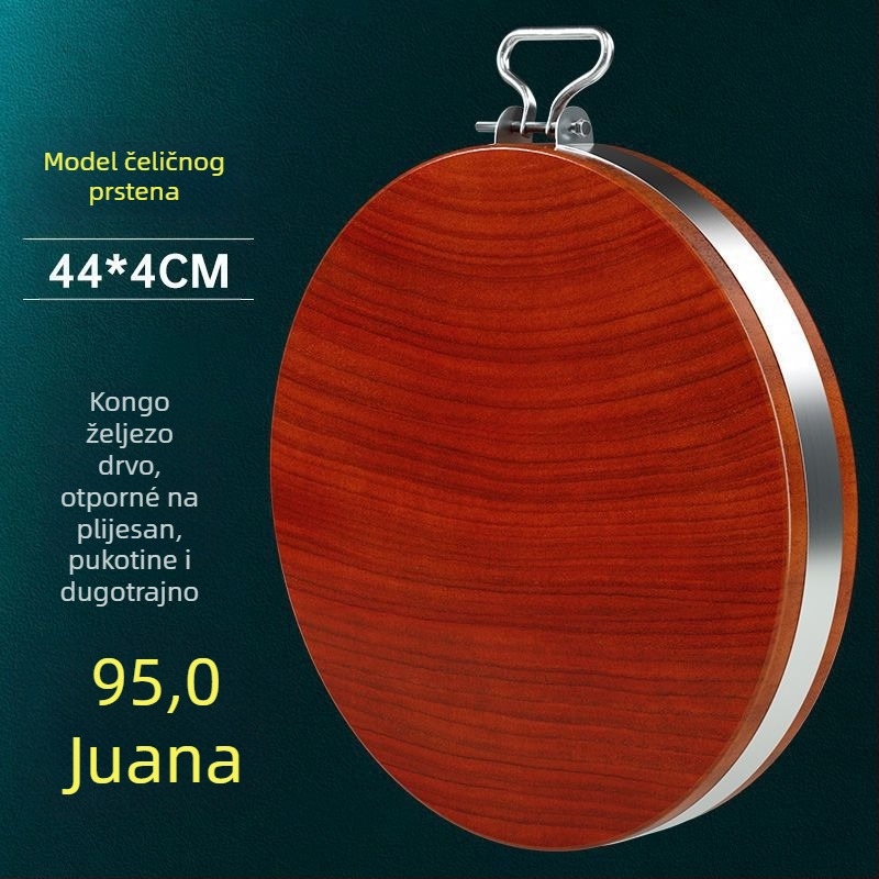 Okrugla drvena daska za rezanje za kućnu upotrebu Hua Yong