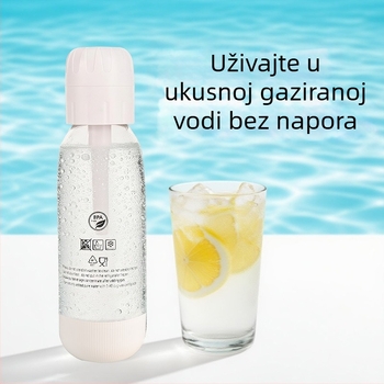 Stroj za gaziranu vodu – Prijenosni kućni uređaj za DIY gazirana pića, Marka: sodayylian, Materijal kućišta: PET