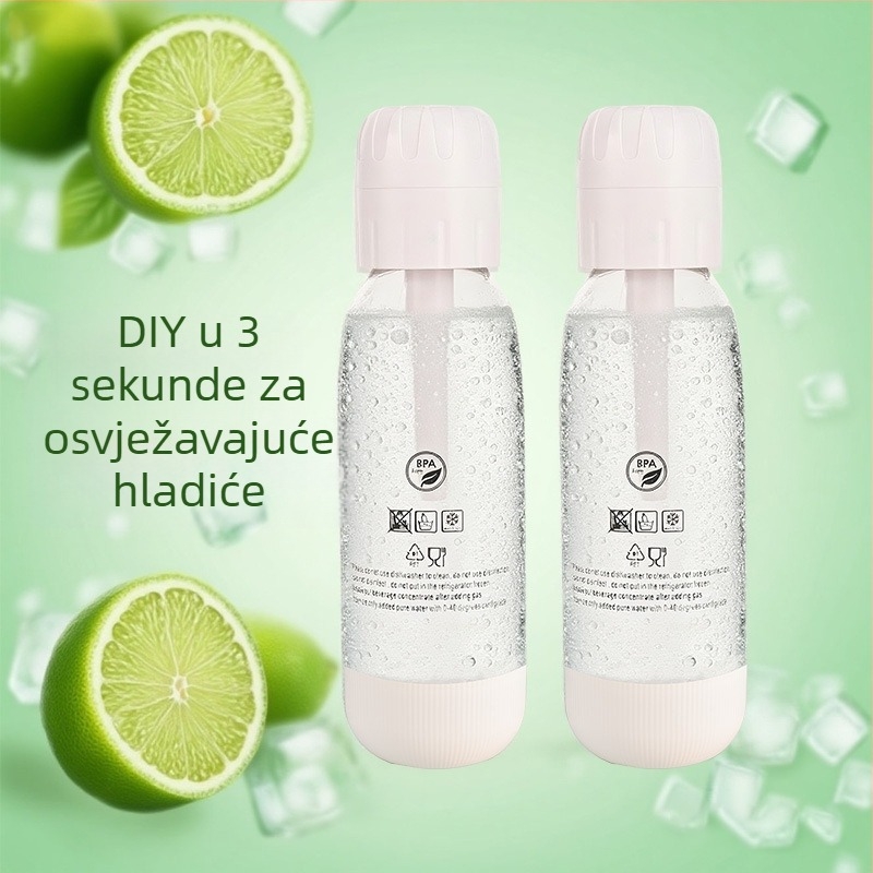 Stroj za gaziranu vodu – Prijenosni kućni uređaj za DIY gazirana pića, Marka: sodayylian, Materijal kućišta: PET