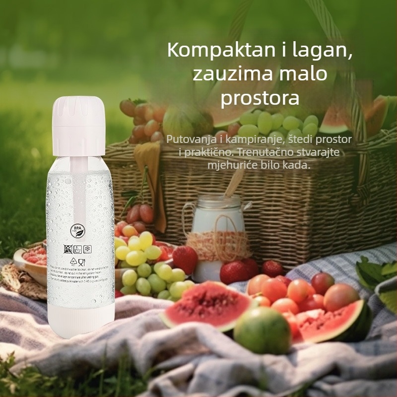 Stroj za gaziranu vodu – Prijenosni kućni uređaj za DIY gazirana pića, Marka: sodayylian, Materijal kućišta: PET