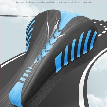 Navlaka za sjedalo bicikla — materijal: svila s cvjetnim uzorkom, model 985, pogodno za obične bicikle