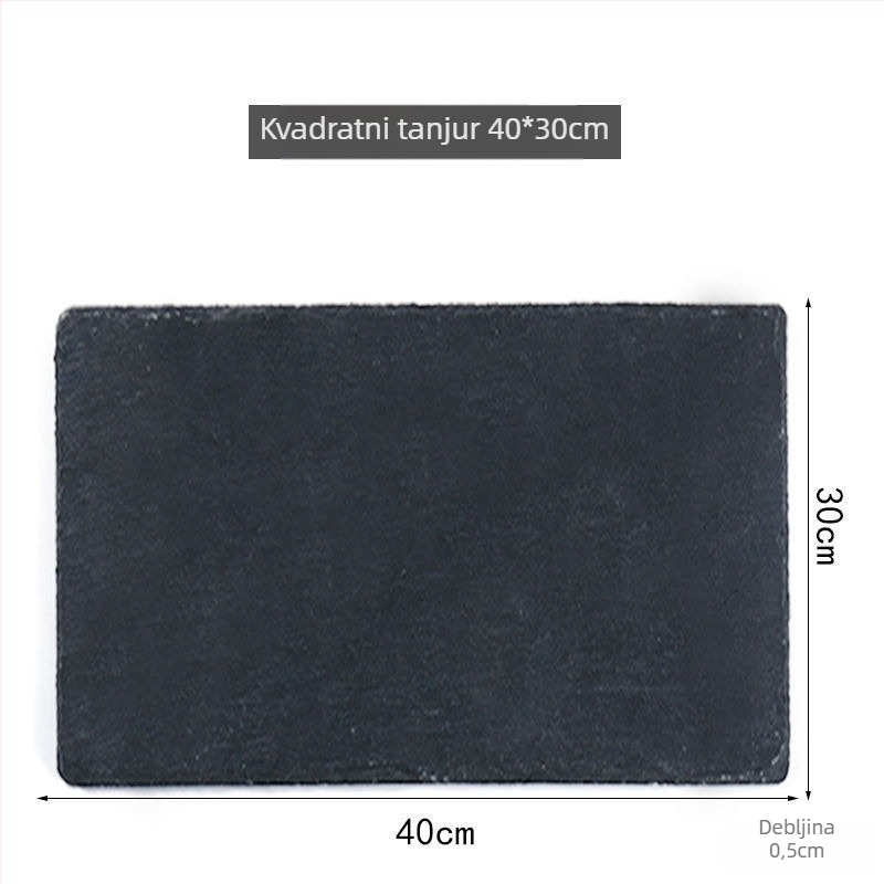 Porcelanska kamena ploča, mat površina, pravokutni oblik, japanski stil.