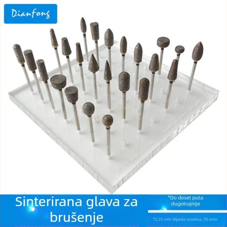 DianFong sinterirana dijamantna glava za brušenje, 70 mesh