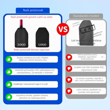 Torba za očuvanje vina s gelom za hlađenje, Murn (Materijal: Drugo; Stil: Moderna jednostavnost; Lansiranje: Ljeto 2021; Težina: 0.42)