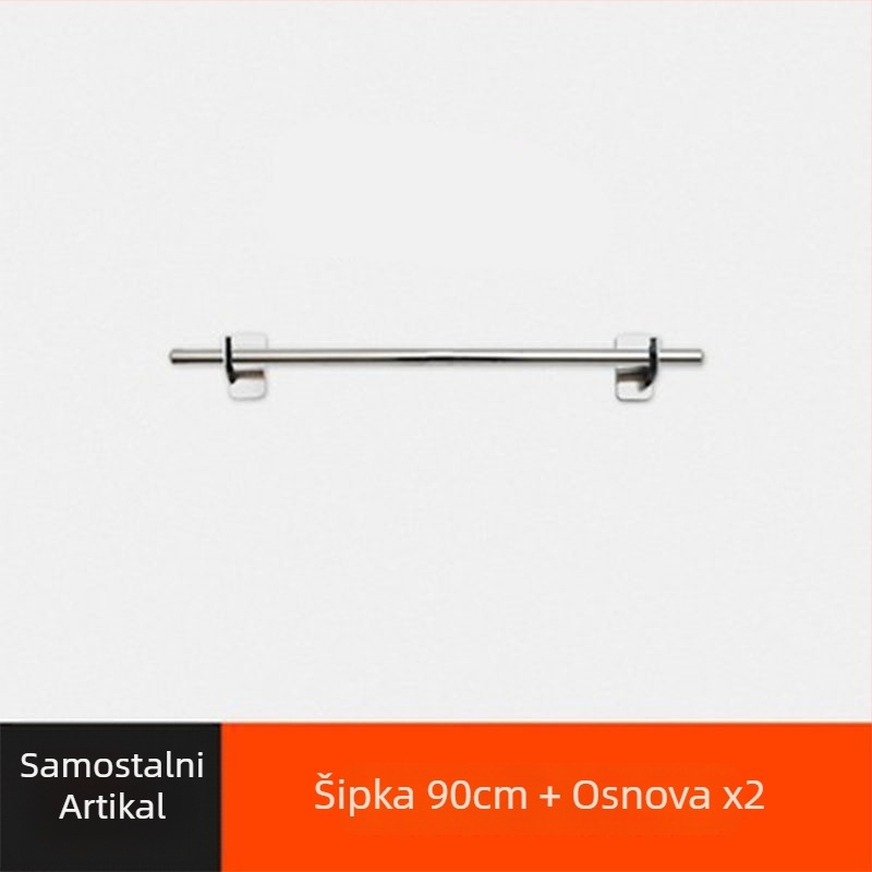 Xinyi jia Nordic stil multifunkcionalni kuhinjski viseći stalak, zidni, 201 nehrđajući čelik, držač za posuđe s odvodom