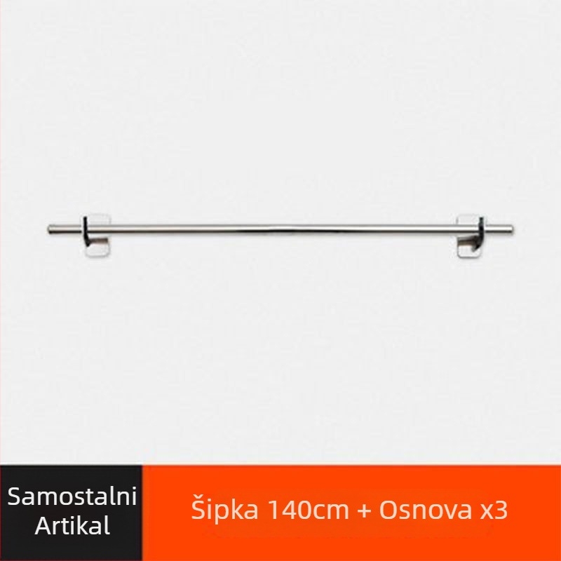 Xinyi jia Nordic stil multifunkcionalni kuhinjski viseći stalak, zidni, 201 nehrđajući čelik, držač za posuđe s odvodom