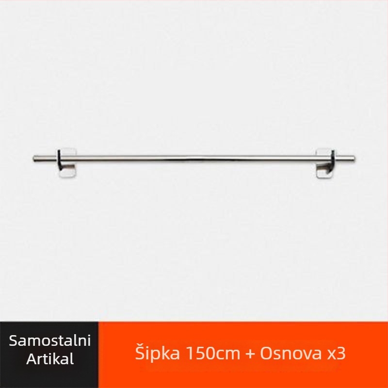 Xinyi jia Nordic stil multifunkcionalni kuhinjski viseći stalak, zidni, 201 nehrđajući čelik, držač za posuđe s odvodom