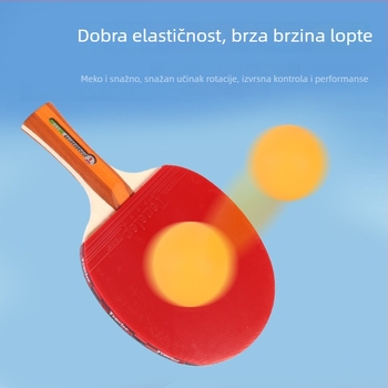 Loptice za stolni tenis za trening i natjecanje, PP materijal, pogodne za stolni tenis i badminton