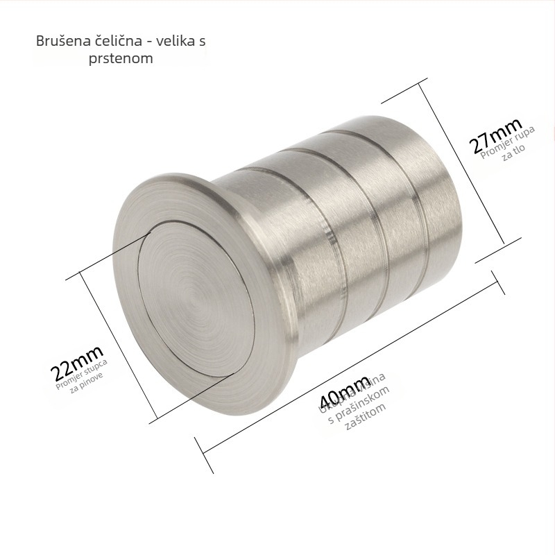 Cijev za zaštitu od prašine od mesinga – zatvarač otvor brave na vratima – Model 2519/3427, Značka Leyoujia, Stil Light Luxury (Model 2519/3427 · Tip: Cijev za zaštitu od prašine · Materijal: Latun · Brend: Leyoujia · Stil: Light Luxury)