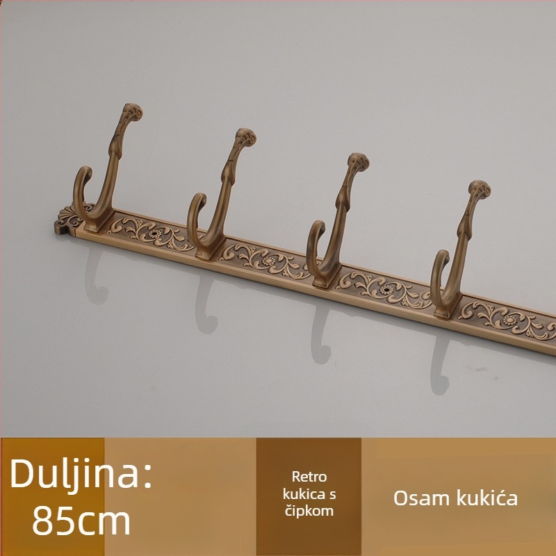 Zidni vješalica od legure, američki stil, antički premaz, 2 kg, Seth