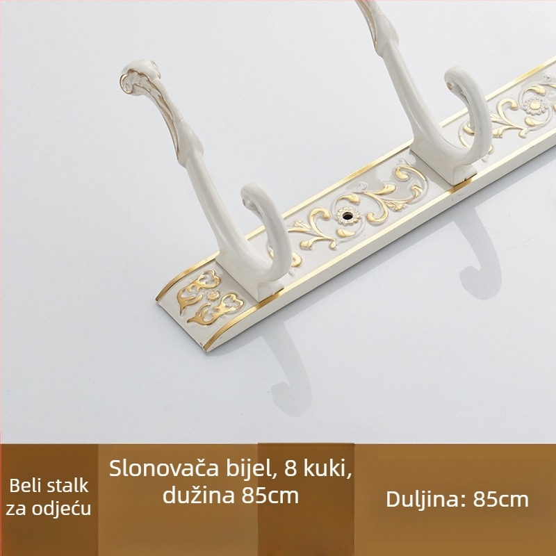 Zidni vješalica od legure, američki stil, antički premaz, 2 kg, Seth