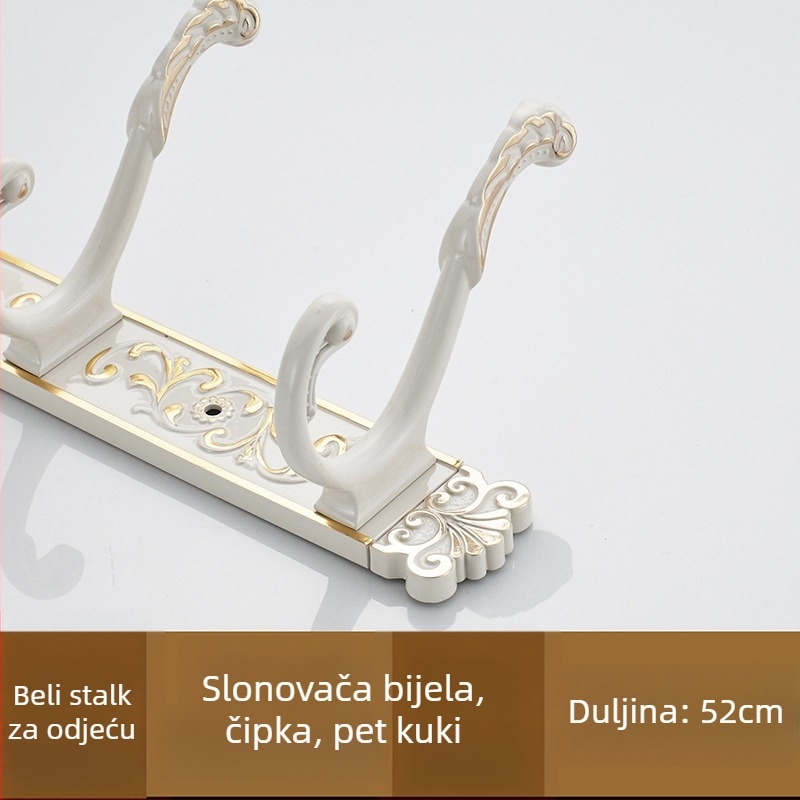 Zidni vješalica od legure, američki stil, antički premaz, 2 kg, Seth