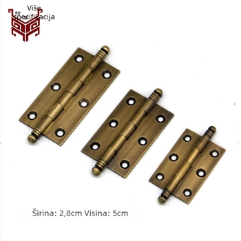 Skriti mesingana šarka za vrata ormarića, tiha, pogodna za vrata ormara, zaslone i kutije