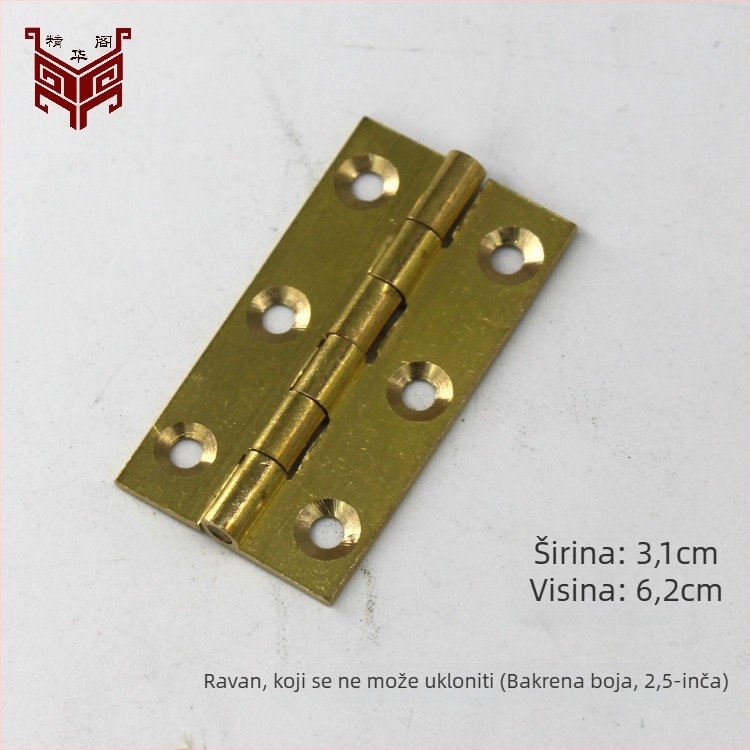 Skriti mesingana šarka za vrata ormarića, tiha, pogodna za vrata ormara, zaslone i kutije