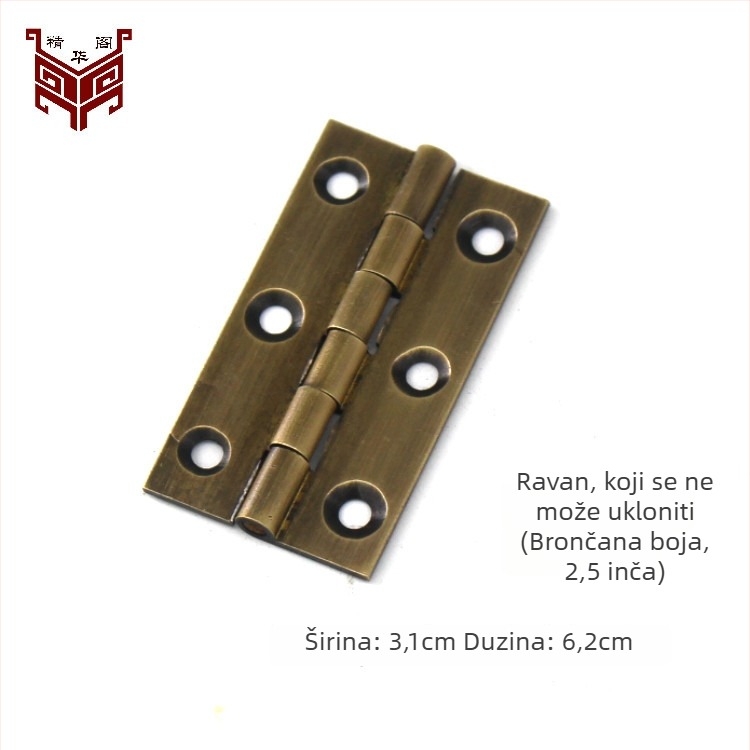 Skriti mesingana šarka za vrata ormarića, tiha, pogodna za vrata ormara, zaslone i kutije