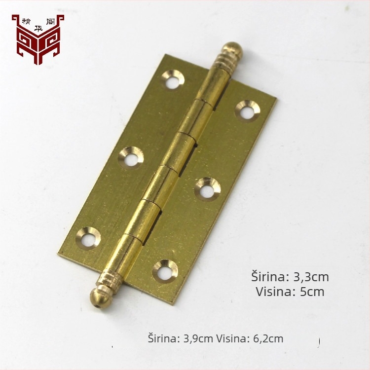 Skriti mesingana šarka za vrata ormarića, tiha, pogodna za vrata ormara, zaslone i kutije