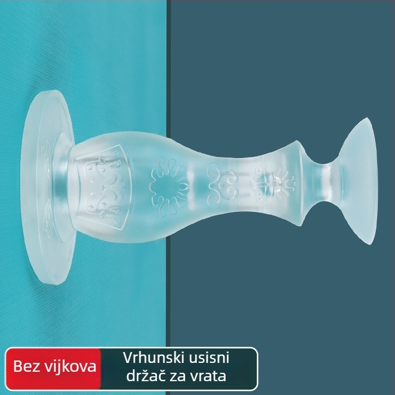 Silikonski stoper za vrata — montaža bez bušenja, otporan na sudar, za ulazna i stražnja vrata