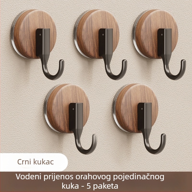 Usisna kuka za vješanje s antiknim stilom, ABS materijal, bez bušenja, pogodna za kupaonicu i kuhinju