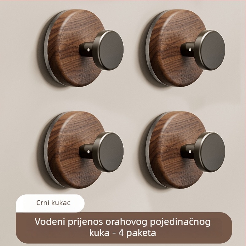 Usisna kuka za vješanje s antiknim stilom, ABS materijal, bez bušenja, pogodna za kupaonicu i kuhinju