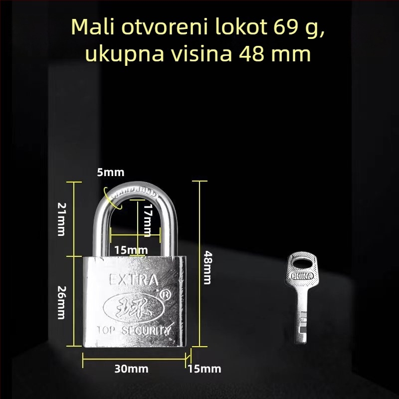 304 nehrđajući čelik – leptirasti zasun za vrata, podni zasun, površinska ugradnja, za drvena, glavna i zavarena željezna vrata