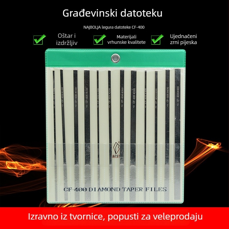 BEST Dijamantni fajl CF-400 set CF-402, 150-mreža