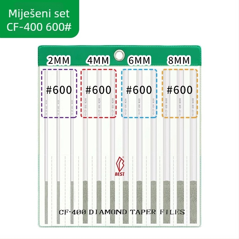 BEST Dijamantni fajl CF-400 set CF-402, 150-mreža