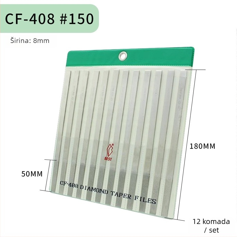 BEST Dijamantni fajl CF-400 set CF-402, 150-mreža