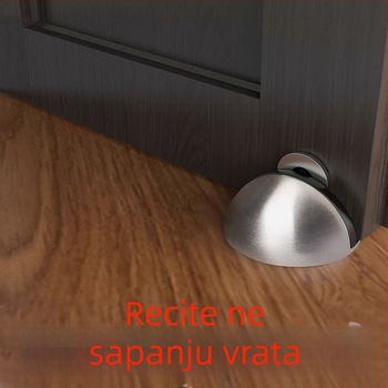 Magnetski sigurnosni držač za vrata, bez bušenja, podno pričvršivanje