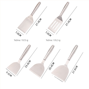 Set žlice i špatula za teppanyaki, moderne minimalistički stil, brend Unique, lansiran 2023