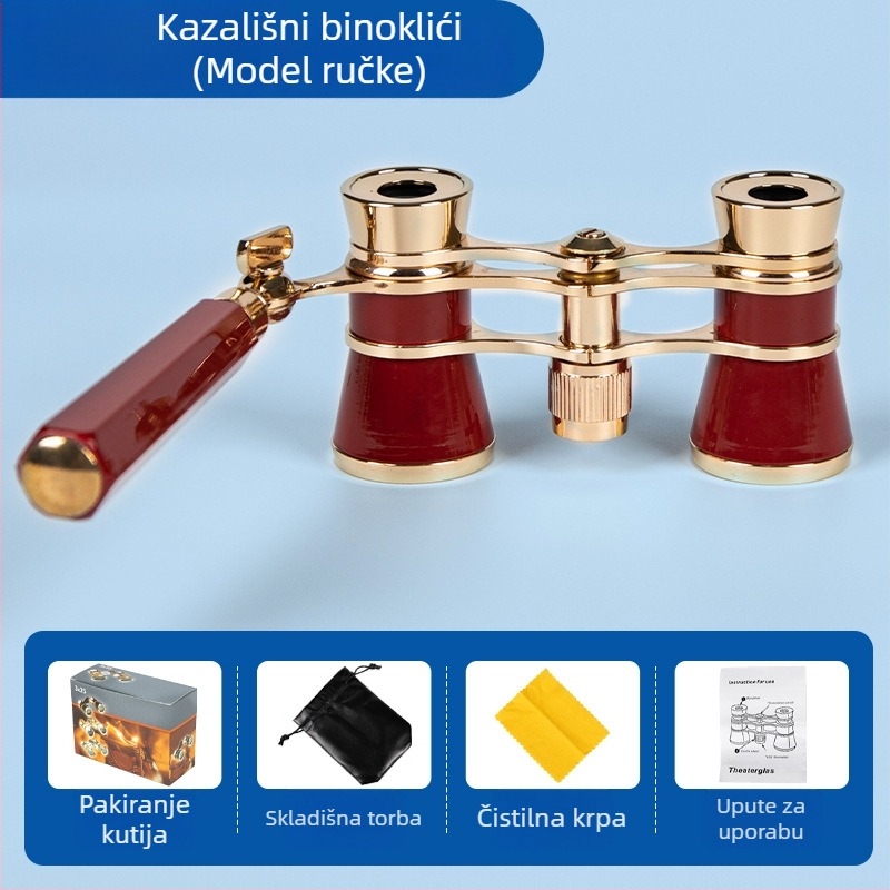 Metalni kazališni teleskop, neutralna marka, nije uvezeno, bez licence privatne etikete, astronomijsko promatranje