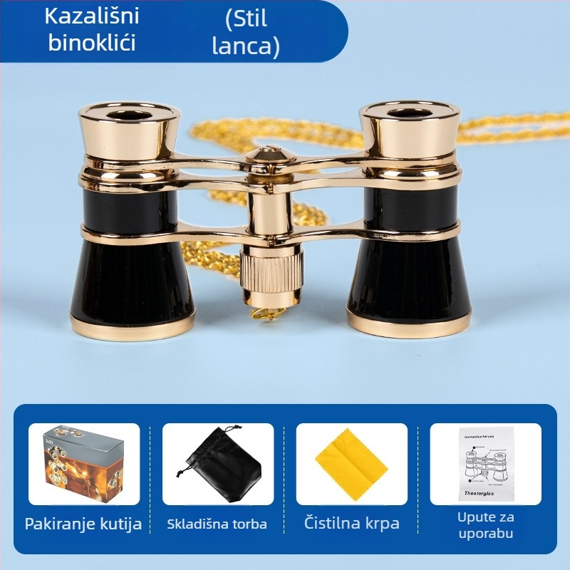 Metalni kazališni teleskop, neutralna marka, nije uvezeno, bez licence privatne etikete, astronomijsko promatranje