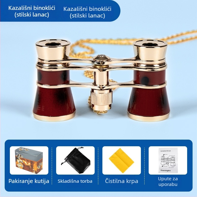 Metalni kazališni teleskop, neutralna marka, nije uvezeno, bez licence privatne etikete, astronomijsko promatranje