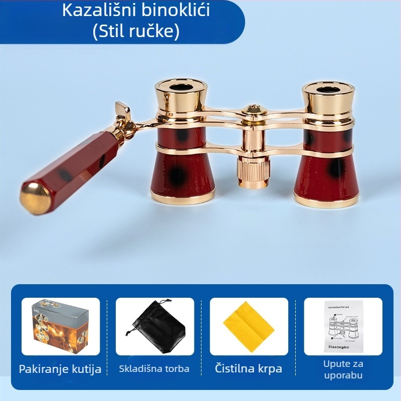 Metalni kazališni teleskop, neutralna marka, nije uvezeno, bez licence privatne etikete, astronomijsko promatranje