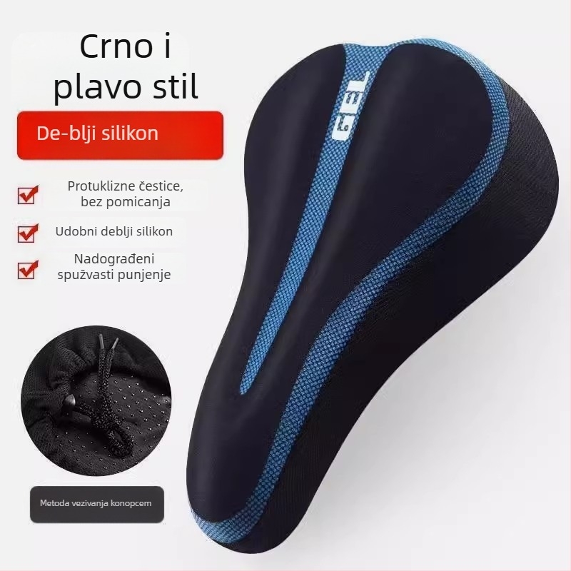 Navlaka za sjedalo bicikla TN-344 – Walker Cloud, silikon + memorijska pjena, kompatibilan s brdskim biciklima