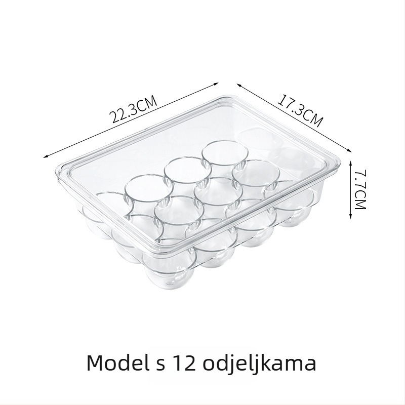 Frižider kutija sa ladicom — King Taku plastična kutija za hranu, moderan i jednostavan dizajn