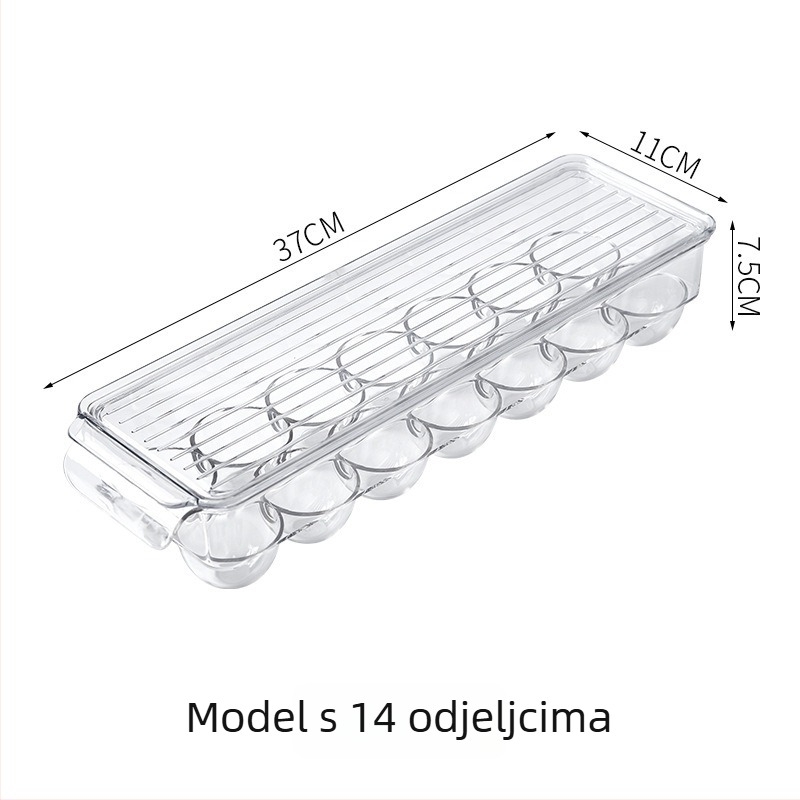 Frižider kutija sa ladicom — King Taku plastična kutija za hranu, moderan i jednostavan dizajn