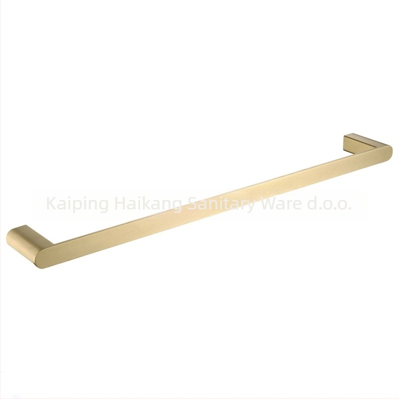 Držač ručnika od nehrđajućeg čelika s elektroplatiranim završetkom, 2 sloja, nosivost 10 kg, stil laganog luksuza