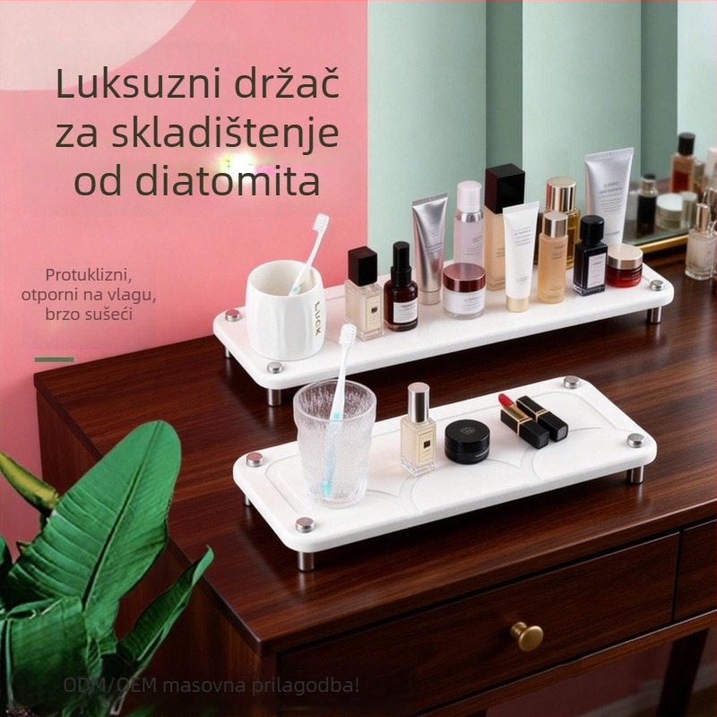Držač za čaše s Diatom Mud – nordijski stil, oksidirana površina, nosivost 1–5 kg