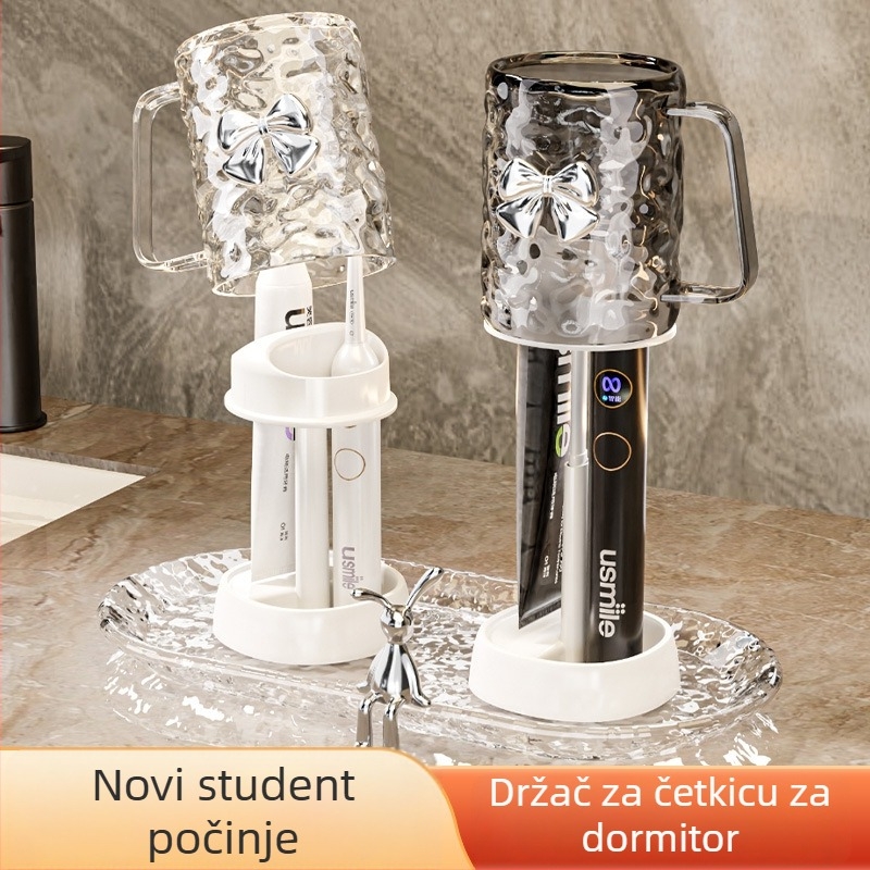 Držač za četkice za zube, plastični, skladištenje, prilagodljivo, kutija 60 komada