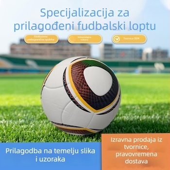 Nogomet No.5 – PU koža, ljepilo šivanje, za treninge i školska natjecanja na otvorenom, prilagodljivo