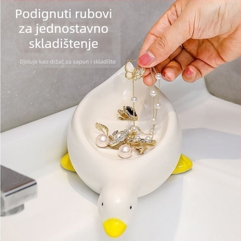 Plastična posuda za sapun s odvodom u obliku labuda, paket od 300 kom, model 54645646