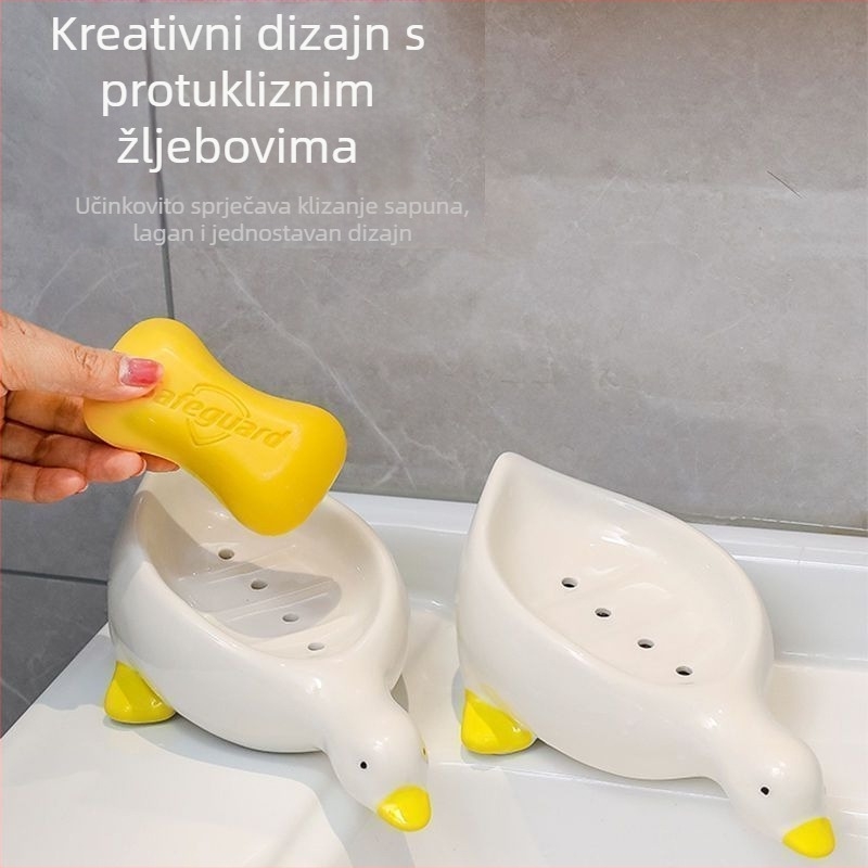 Plastična posuda za sapun s odvodom u obliku labuda, paket od 300 kom, model 54645646