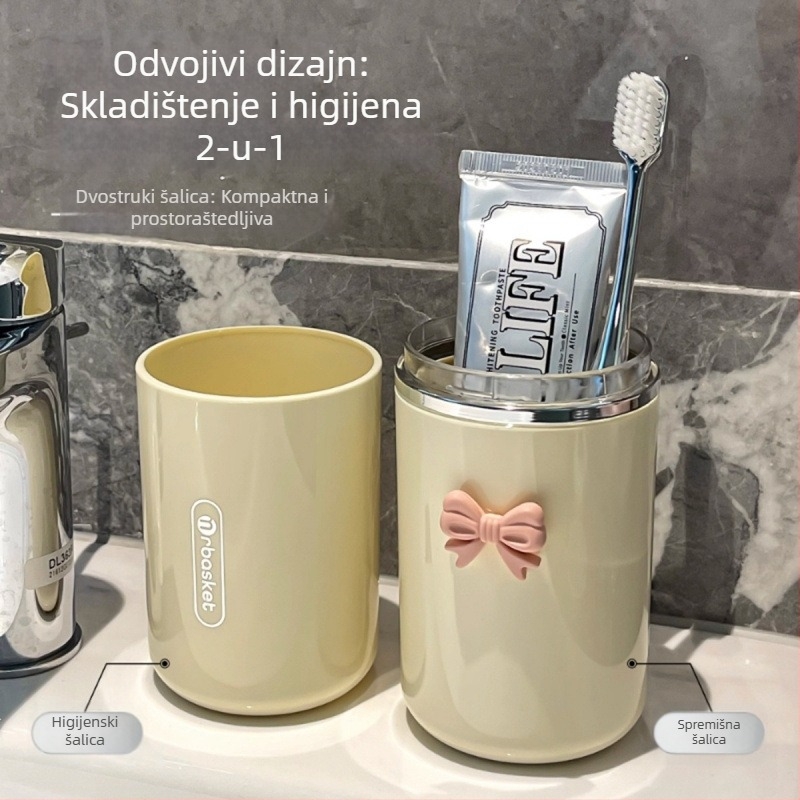 Držač za četkicu za zube — plastični, skladištenje, tisk logotipa dostupan, kutija od 50 kom, prilagodljivo.